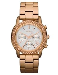 DKNY Glitz Mother-of-Pearl Dial Womens Watch #NY8432