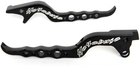 Billet Aluminium Brake Clutch Hand Motorcycle lever for Suzuki GSXR1300R Hayabusa 1999-2007 Black