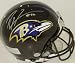 Ray Lewis Hand Signed Autographed Baltimore Ravens Full Size Riddell Football Helmet