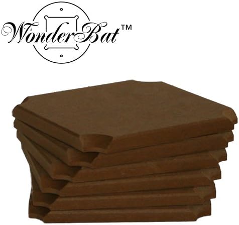 WonderBat 6" Square Bats (Set of 6) for Pottery Wheels