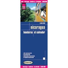 Nicaragua, Honduras, El Salvador 1 : 650 000: Kartenbild 2seitig. Naturparks, Naturschutzgebiete. Viele Ausflugsziele. UTM-Raster f�r GPS am ... ... Stra�ennetz. Gitternetz und Ortsindex