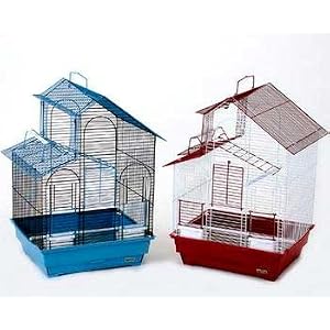 Parakeet House Top Roof Cage