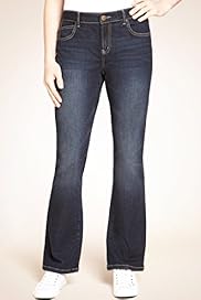 Indigo Collection Slim Bootcut Denim Jeans