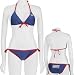 New York Giants Women's String Bikini - Large