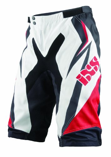 IXS Herren Shorts INVADER Downhill, rot, XL, 473-510-2550-002-XL