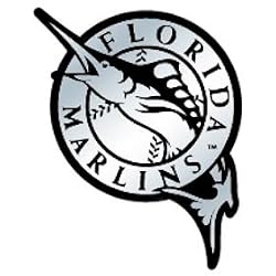 Florida Marlins Silver Auto Emblem - Baseball Sports Merchandise