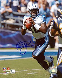 Vince Young Tennessee Titans Autographed / Signed 8x10 Photo (Global Authenticated)