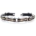 Smooth and Stylish: Mens Rose Plated Stainless title=