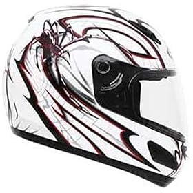 Buy GMax GM48 Bite Helmet - X-Small White Black Red by Gmax