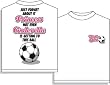 Cinderella Soccer Short Sleeve T-Shirt