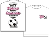 Cinderella Soccer Short Sleeve T-Shirt