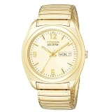 Citizen Eco-Drive Mens Gold-Tone Stainless Steel Watch #BM8352-93P by Citizen