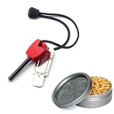 Swedish FireSteel Scout Model (Red) with MayaDust