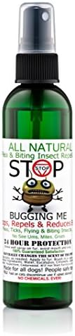Flea &amp; Tick PREVENTION for Dogs-Safe Alternative to Chemical Flea &amp; Tick Sprays-Keep Your Dog's Coat Healthy &amp; Bug Free Year Round-REPELS Flying/Biting Insects &amp; Mosquitoes-SAFE for people-Nice Smell