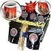 TNMPastPerfect Christmas - Seasons Greetings Colorful Candle Design - Coffee Gift Baskets - Coffee Gift Basket