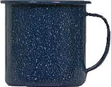 Sporting Goods : Coleman 10 Ounce Enamelware Coffee Mug (Blue)