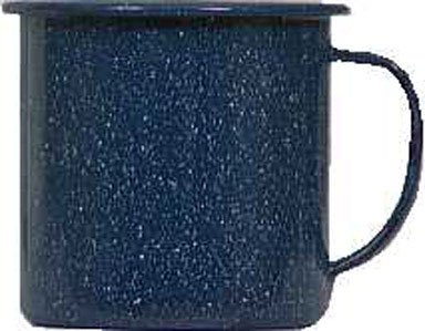 Coleman 10 Ounce Enamelware Coffee Mug (Blue)