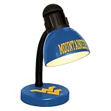 West Virginia University Dorm Desk Lamp