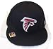 Search : Atlanta Falcons Black Flat Brim Hat / Cap