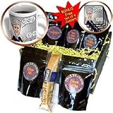 Rich Diesslins Funny General - Editorial Cartoons - John Kerry Foot In Mouth Disease - Coffee Gift Baskets - Coffee Gift Basket
