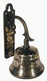 Non-Electric Doorbell Om Mantra & Auspicious Symbols Tibetan Bell Naga Land Tibet Sacred Stones Blessing Bell