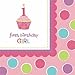 Amscan Sweet Little Cupcake Girl Beverage Napkins - 36 ct
