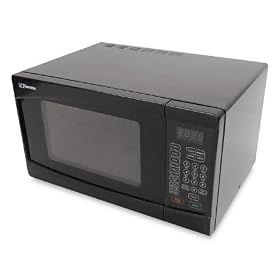White .9 Cu. Ft. Touch-Control Microwave Oven by Homevisions