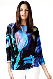 Per Una Speziale Bubble Print Wrap Top
