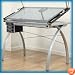 Glass Futura Craft Station in Silver/Blue