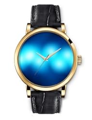 SPRAWL Aanalog Fashion Series Gold Ladies Watches of Genuine Black Leather Strap,Unique Wrist Watch for Women Girls Designed with Fuzzy blue balls
