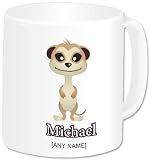 Personalised Meerkat Mug (A GoPersonalised Design)