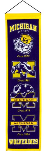 NCAA Michigan Wolverines Heritage Banner