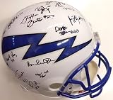 2011 Air Force Team Signed Full Size Helmet Coa Jefferson Clark Warzeka