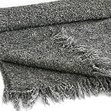 100% alpaca wool throw, 'Foggy Day'
