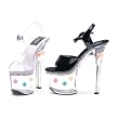7 Inch Women's Sexy High Heel Shoes High Platform Dancer Shoes With Multicolor Lights