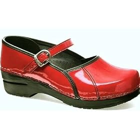 Click here to buy Sanita Marcelle in Red Patent Leather by Sanita.