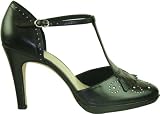 Liz Claiborne 'Diana' Black Kid Leather Pump