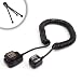 SpeedFLASH 4ft Off-Camera Shoe Sync Cord for Canon EOS - Works With Canon Speedlite , Vivitar , Sunpak & More Flashes! **Includes Mini Tripod