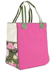Gorgeous Vera Bradley Large Colorblock Tote in Olivia Pink