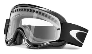 Oakley Enduro with Vented Lens MX Goggles (Jet Black Frame/Vented Clear Lens, One Size)