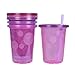 The First Years Straw Cup, Pink Take and Toss, 10 Ounce, 4-Count