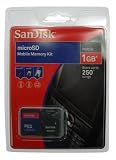 SanDisk 1GB MicroSD Memory Card (with Adapter) Kit for Motorola Moto Q Global / KRZR / MOTORAZR V3XX / MOTORAZR2 V9.