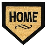 Bungalow Home Plate Shaped Coco Floor Mat