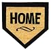 Bungalow Coco Home Plate Shaped Doormat, 24