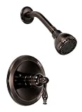 Danze D510555RBT Sheridan Single Handle Shower Only Faucet Trim Kit, Oil Rubbed Bronze (Valve Not Included)