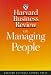 Books : Harvard Business Review on Managing People