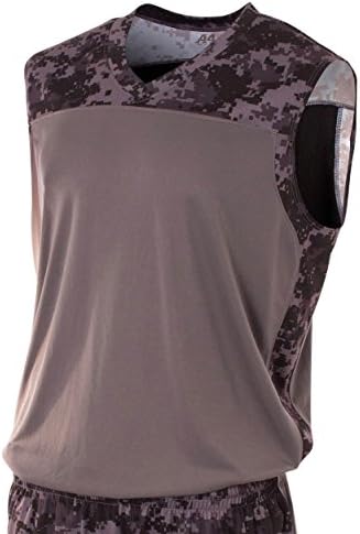 Graphite Adult 3-XXXL CAMO Moisture Wicking Crewneck Jersey/T-Shirt