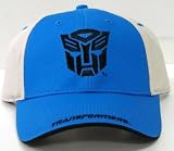 Transformers Movie Tv Show Hat - Blue Autobots Logo Baseball Cap