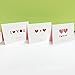 Love Cards, Love Greeting Cards Envelopes For Every Occasion, Holiday Personalized Blank Love Greeting Cards Set of 16 PCS/Set