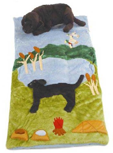 Childrens Toyshop  Sporting Goods : Carstens Black Lab Slumber Bag